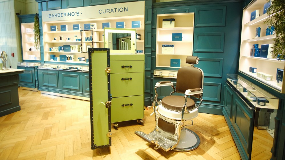Inside Barberino's first location in New York.