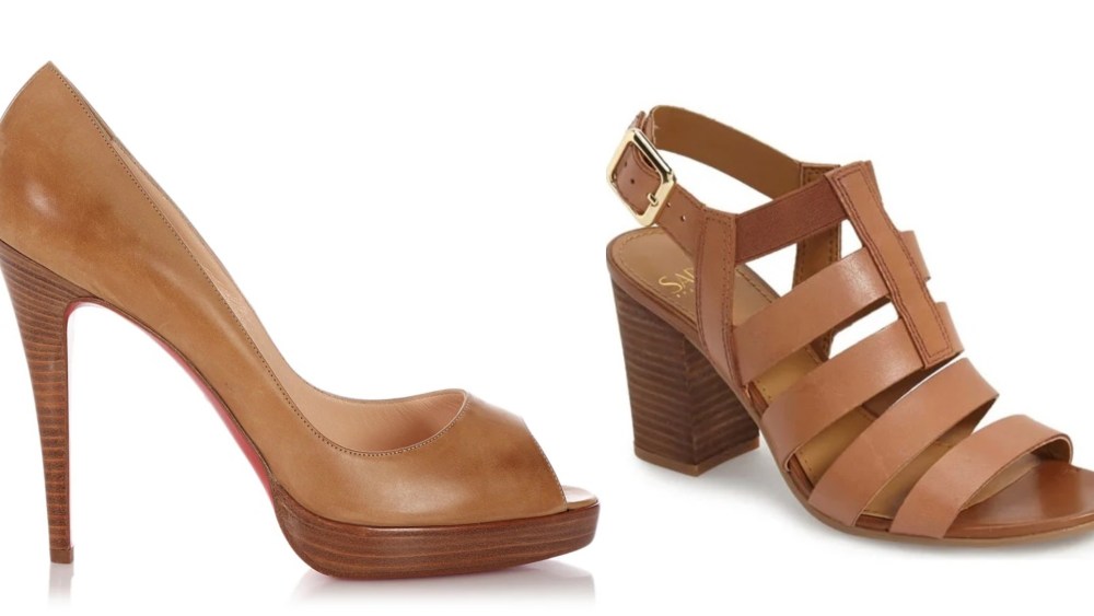 Staud Simone Crochet 35MM Leather Sandals
